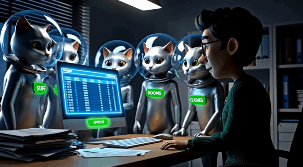 timetabling ai agents